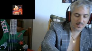 Aria - Blood for Blood reaction Punk Rock Head italian musician singer and bass player James Giacom