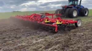 Культиватор агромастер 14 метров в работе