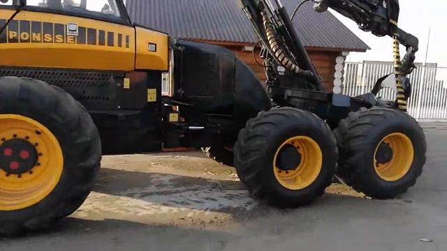 Харвестер ponsse ergo с текущего ремонта поступил в продажу смотреть онлайн