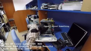 HP Color Laser Jet 3600 Repair Part2 Disassebly