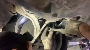 W211.замена стойки стабилизатора