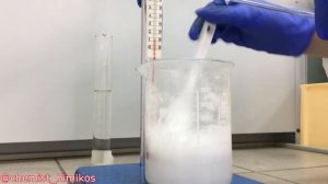 Получение ацетата натрия двумя способами. Наблюдение разного теплового эффекта