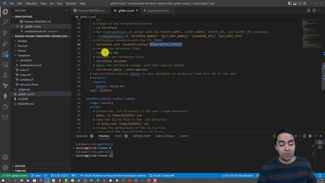 Build a Nomad and Consul Cluster in vSphere with Packer, Terraform, Ansible, and GitLab