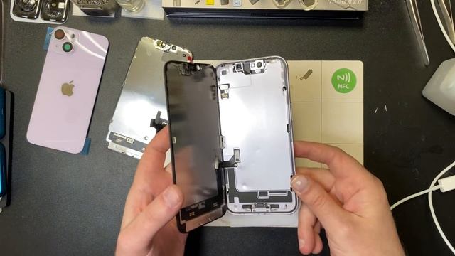 Айфон 14/15 - Перед/Зад (оБгрызок) смотреть онлайн