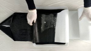 Сорбирующий материал UVMILK® в работе