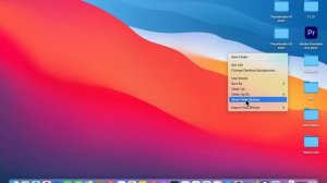 MacBook How to Cleanly Align Folders and Icons on Desktop