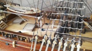 модель парусного корабля из дерева своими руками H.H.S.Endeavour Bark 1768