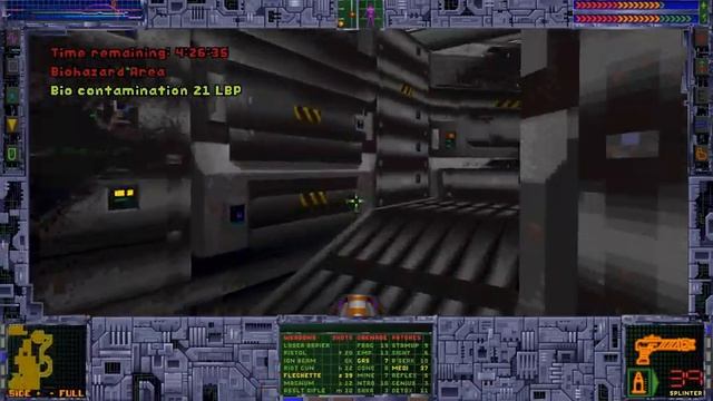 System Shock 1 Enhanced Edition. Full Playthrough. Hard Difficulty. No Comments, No Saves, No Death
