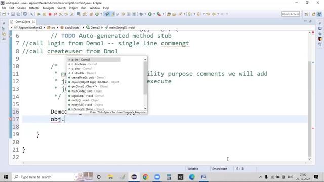 Core Java In Telugu | Java in 1.5hrs |Core Java for Automation Testers Full Course Beginners Part-1