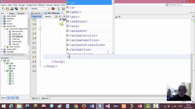 Aula 05 - PHP While смотреть онлайн