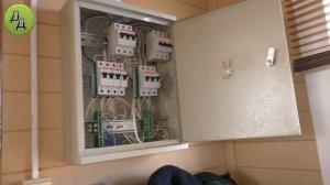 Монтаж электропроводки на даче, верхний свет, часть 1