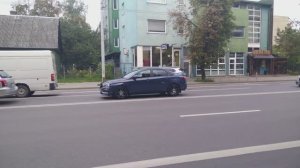 Lada Vesta: улицами Вильнюса.