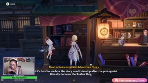 The Raiden Shogun's Story Quest Reaction! | Genshin Impact | Lorie on Twitch