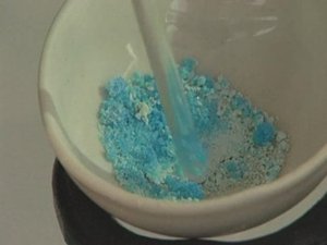 Химия. Опыты. Неорганика. Образование и разрушение кристаллогидратов