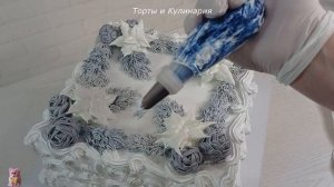 ? ??5 СУПЕР ИДЕЙ УКРАШЕНИЯ ЗИМНИХ ТОРТОВ! ТОРТ на РОЖДЕСТВО, торт на Новый Год!