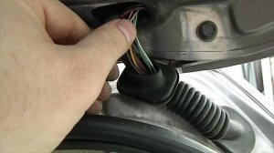 Ремонт заднего дворника, обрыв провода, устранение, Х-Одиссей, ра7