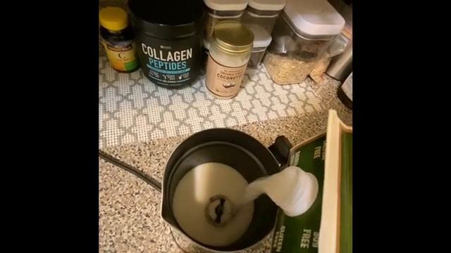 Как приготовить ПП низкокалорийный капучино на кокосовом молоке дома ☕️?