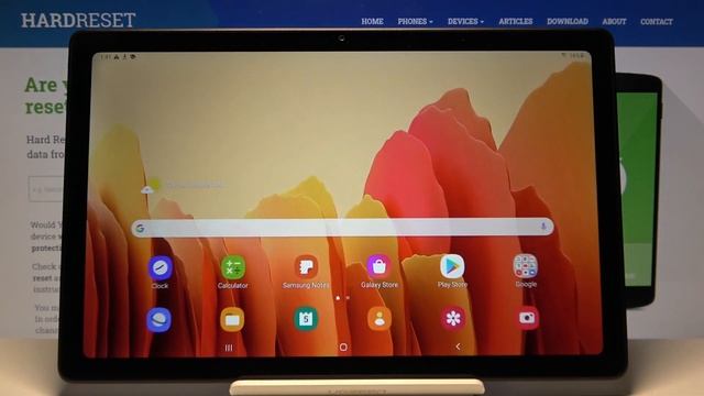 How to Personalize Desktop Look on SAMSUNG Galaxy TAB A7 2020 – Change Wallpaper смотреть онлайн