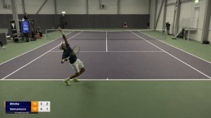 Craziest point ever in Swedish Tennis by Christian Samuelsson (TP/Gardell Open) *Popcorn*