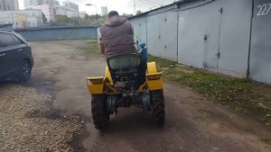 Минитрактор из СССР чехословатский 1982 года