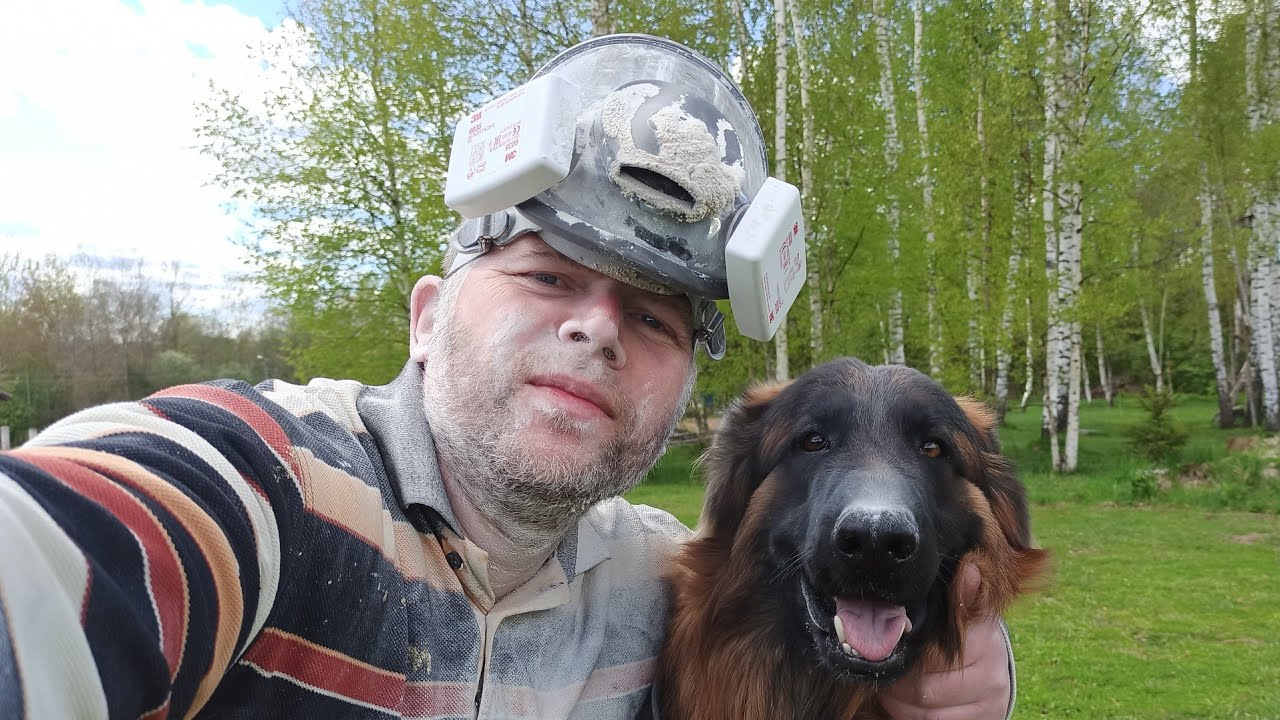 Испытание маски 3M 6800 в крайне тяжёлых условиях. Нарезка У блоков. Дом из газобетона. смотреть онлайн