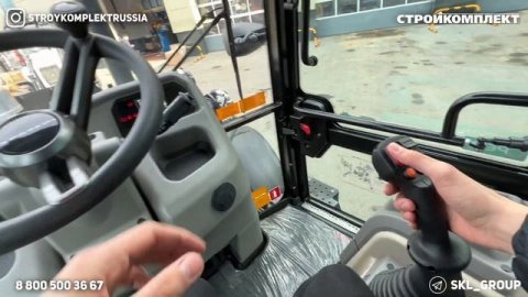 Обзор на Экскаватор Погрузчик Hidromek 102B Supra | Как Управлять Экскаватором Погрузчиком