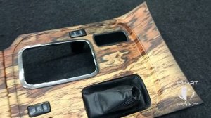 Toyota Land Cruiser 100. Аквапринт. Коричневый платан