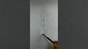 figure drawing ( female figure)