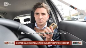 Il corpo di Giulia Cecchettin nascosto all'interno di una grotta - Ore 14 del 21/11/2023