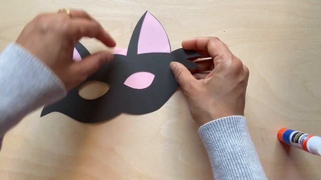 How to make a cat mask with paper | DIY Paper Cat Mask | Cat costume ideas | Animal mask ideas смотреть онлайн