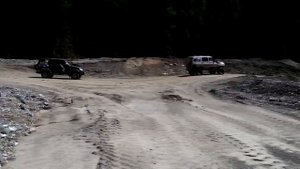 Дорога на чинжебский водопад