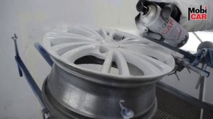 Грунтуем диск и крыло. Акриловый грунт MOBICAR