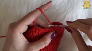 ♥ Костюм Деда Мороза на бутылку МК Часть 1♥ Santa Klaus bottle Tutorial Part 1 ♥ Crochetka design