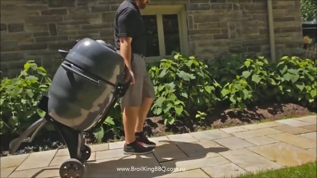 Угольный гриль BROIL KING Keg 5000 с двойными стенками смотреть онлайн