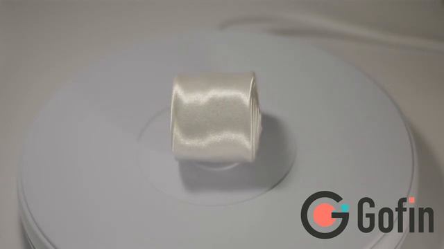 Галстук узкий Белый однотонный FGN 16 смотреть онлайн