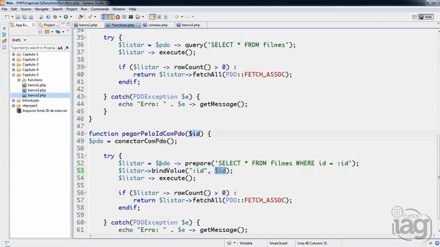 Vídeo Aula - PHP5 #55