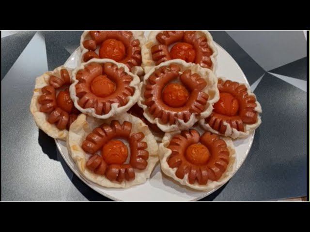 Сосиски в тесте по новому