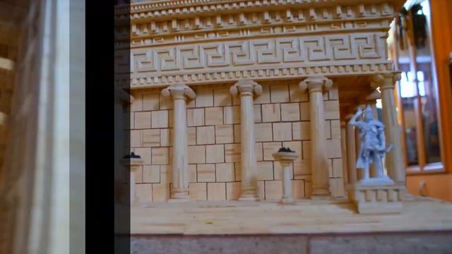 Шедевры из спичек, Акрополь, Автор Сергей Червин | Греция, античность смотреть онлайн