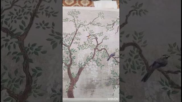 И снова новый проект. Бесшовные фрески