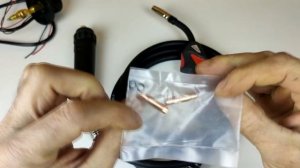 Рукав с горелкой для полуавтоматической сварки MIG/MAG тип CO2 MB15 + евро-разъём для MIG/MAG