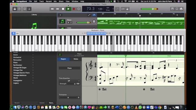 As The Deer - Instrumental - piano and violin cover смотреть онлайн