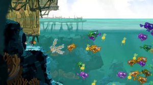 Игра Рэйман Ориджинс  19  Порт-Паник