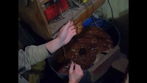 Чистка немецкой каски методом электролиза. Часть вторая.