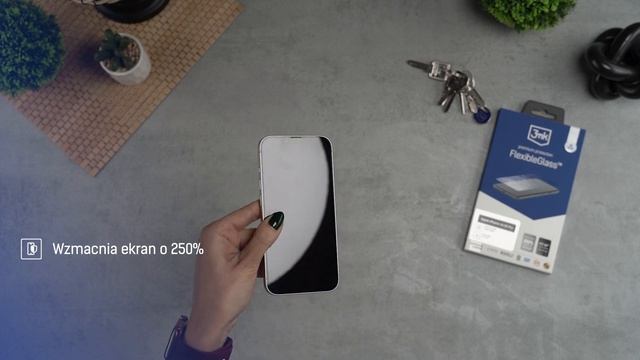 Dedykowane szkło hybrydowe do Apple iPhone 14/14 Pro - FlexibleGlass™ od 3mk Protection смотреть онлайн