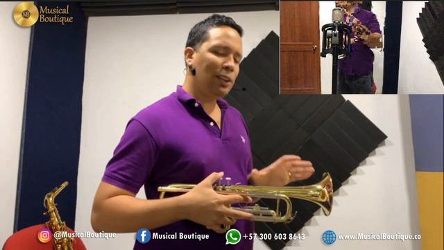Grabacion de Saxofon Alto Soprano Tenor Baritono Trompeta Trombon Clarinete Flauta Oboe Tuba Cuerno смотреть онлайн