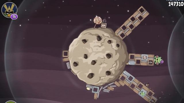 Angry Birds Space Utopia Level M4-12 Mirror World Walkthrough 3 Star смотреть онлайн