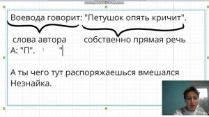 Знаки препинания при прямой речи