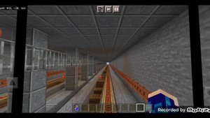 Слив карты Новосибирское метро в майнкрафте пе