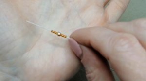 КАК СДЕЛАТЬ БИСЕРНУЮ КИСТЬ.