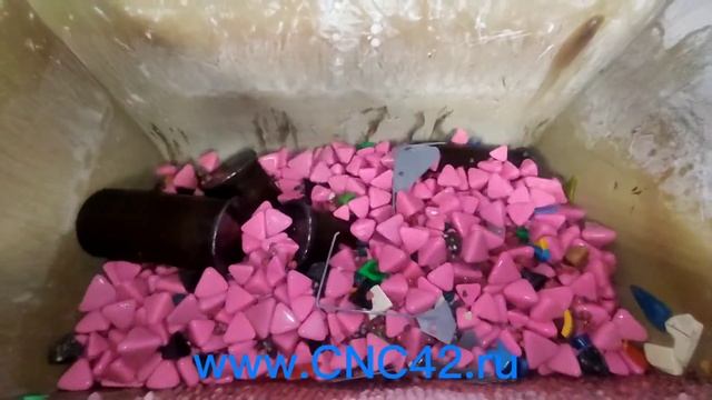 Очистка от ржавчины в галтовке